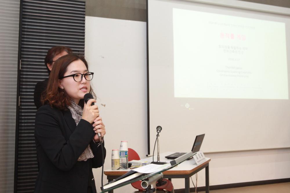 2016 베니스비엔날레 국제건축전 한국관 《용적률 게임》 기자간담회 사진