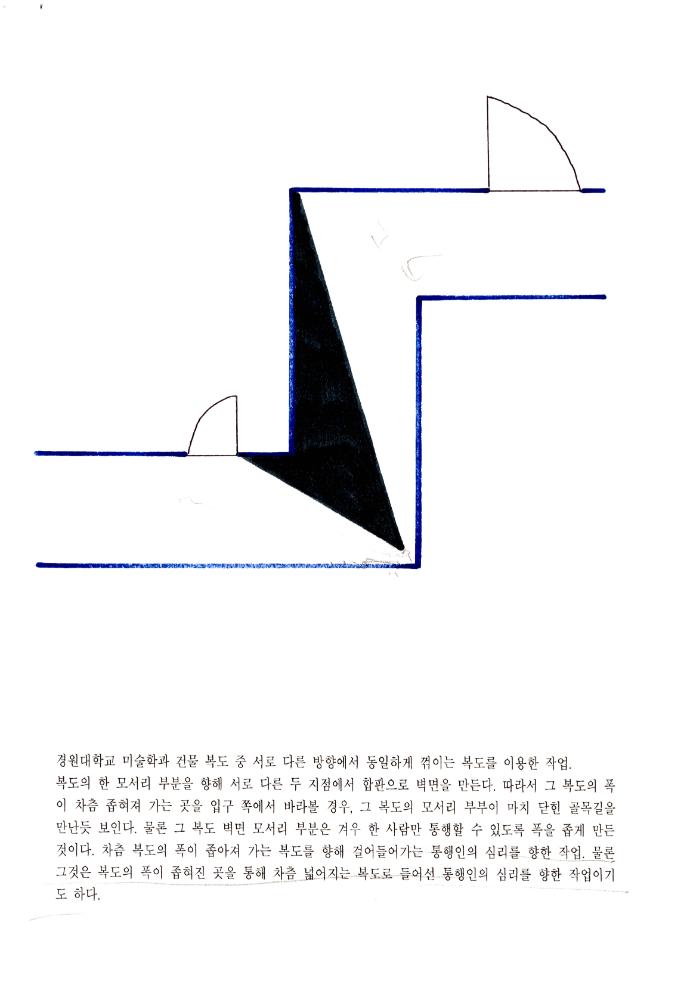 1998년 5월 《보충의 보충 supplement of supplement》 경원대학교 참여학생 작업 계획서