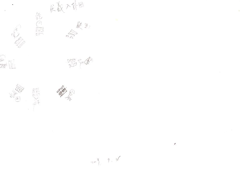 2009년 9월 3일부터 2001년 2월 16일까지 작성한 김용익 메모 3