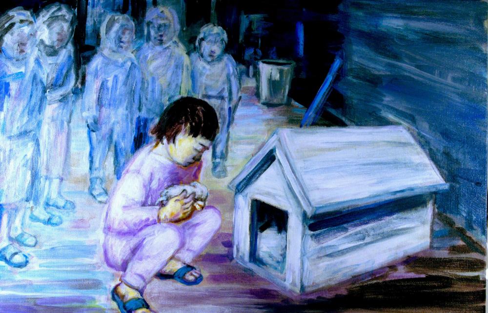 2007년 1월 16일 『한겨레』 황석영 연재소설 「바리데기」 1장 10회 삽화 1