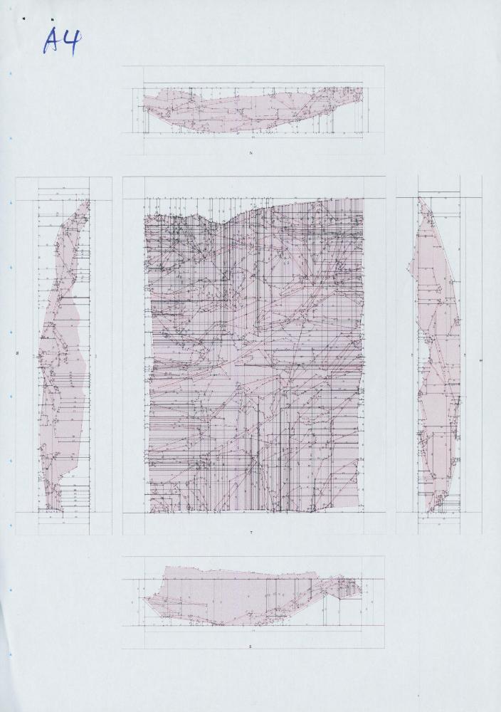 2013년 〈Elaborate diagrams for intended impossible completeness(불가능을 위한 정교한 도면)〉 제작을 위한 스케치 5