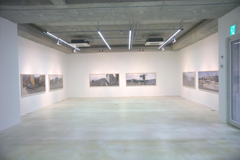 2009년 강홍구 개인전 《사라지다：은평 뉴타운에 관한 어떤 기록》 전시 전경 사진파일 2