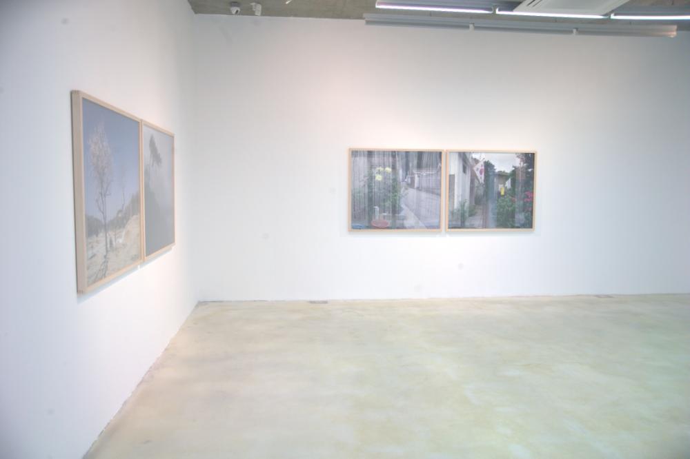 2009년 강홍구 개인전 《사라지다：은평 뉴타운에 관한 어떤 기록》 전시 전경 사진파일