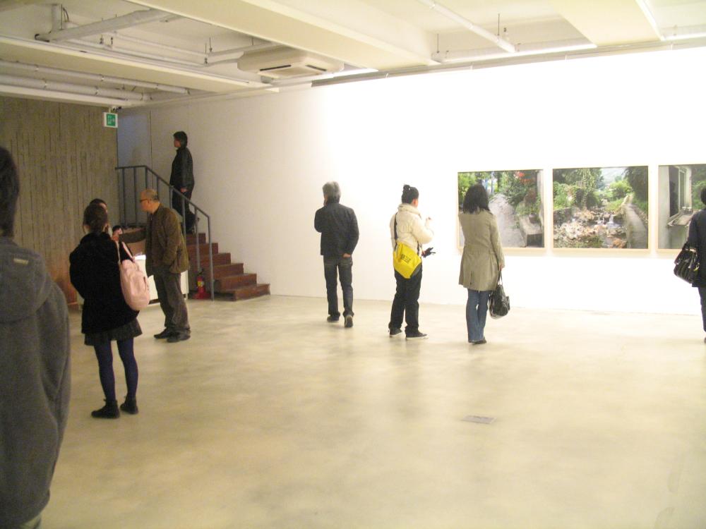 2009년 강홍구 개인전 《사라지다：은평뉴타운에 관한 어떤 기록》 개막식 사진파일