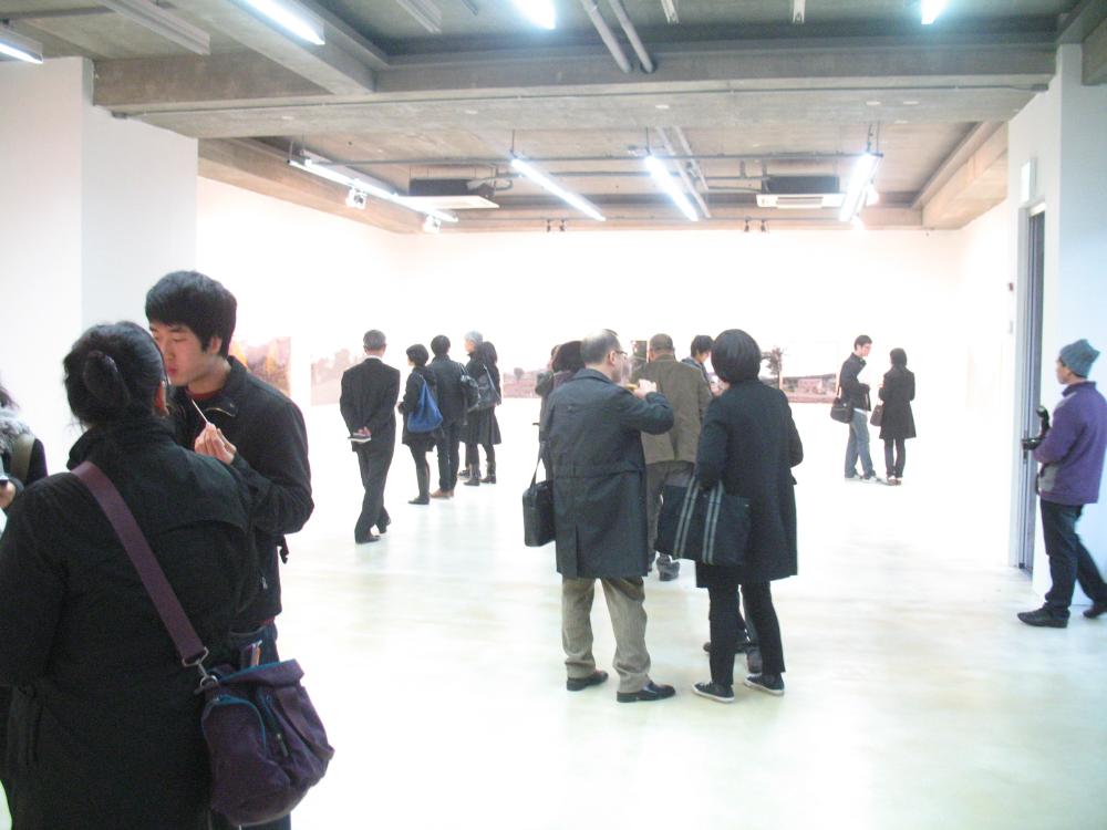 2009년 강홍구 개인전 《사라지다：은평뉴타운에 관한 어떤 기록》 개막식 사진파일