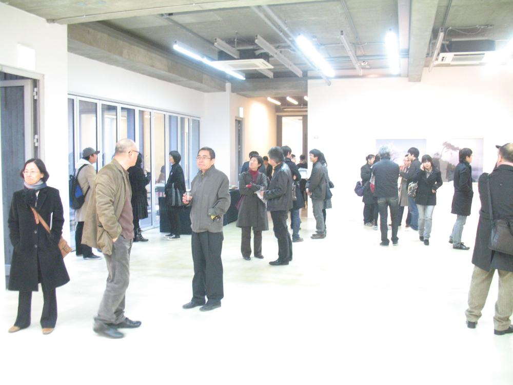 2009년 강홍구 개인전 《사라지다：은평뉴타운에 관한 어떤 기록》 개막식 사진파일