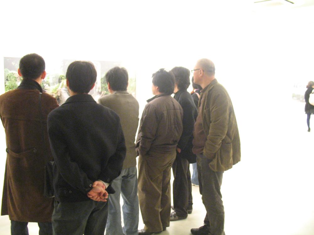 2009년 강홍구 개인전 《사라지다：은평뉴타운에 관한 어떤 기록》 개막식 사진파일
