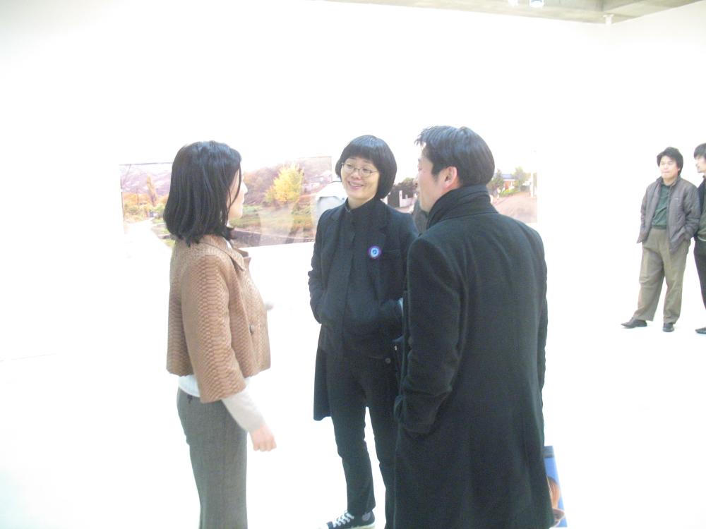 2009년 강홍구 개인전 《사라지다：은평뉴타운에 관한 어떤 기록》 개막식 사진파일