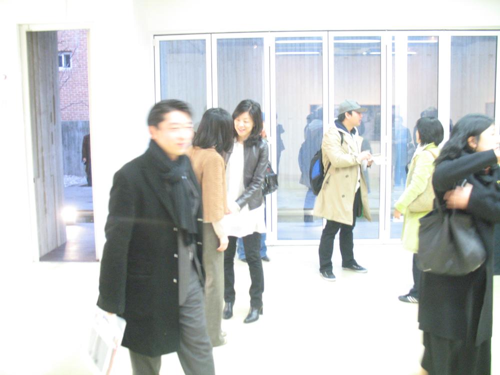 2009년 강홍구 개인전 《사라지다：은평뉴타운에 관한 어떤 기록》 개막식 사진파일