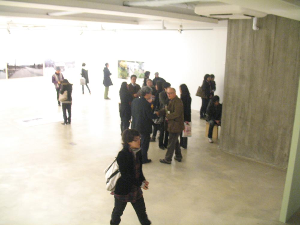 2009년 강홍구 개인전 《사라지다：은평뉴타운에 관한 어떤 기록》 개막식 사진파일