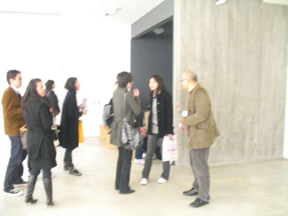2009년 강홍구 개인전 《사라지다：은평뉴타운에 관한 어떤 기록》 개막식 사진파일