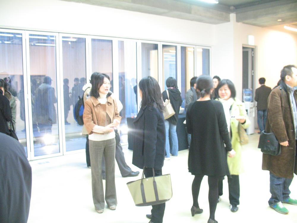 2009년 강홍구 개인전 《사라지다：은평뉴타운에 관한 어떤 기록》 개막식 사진파일