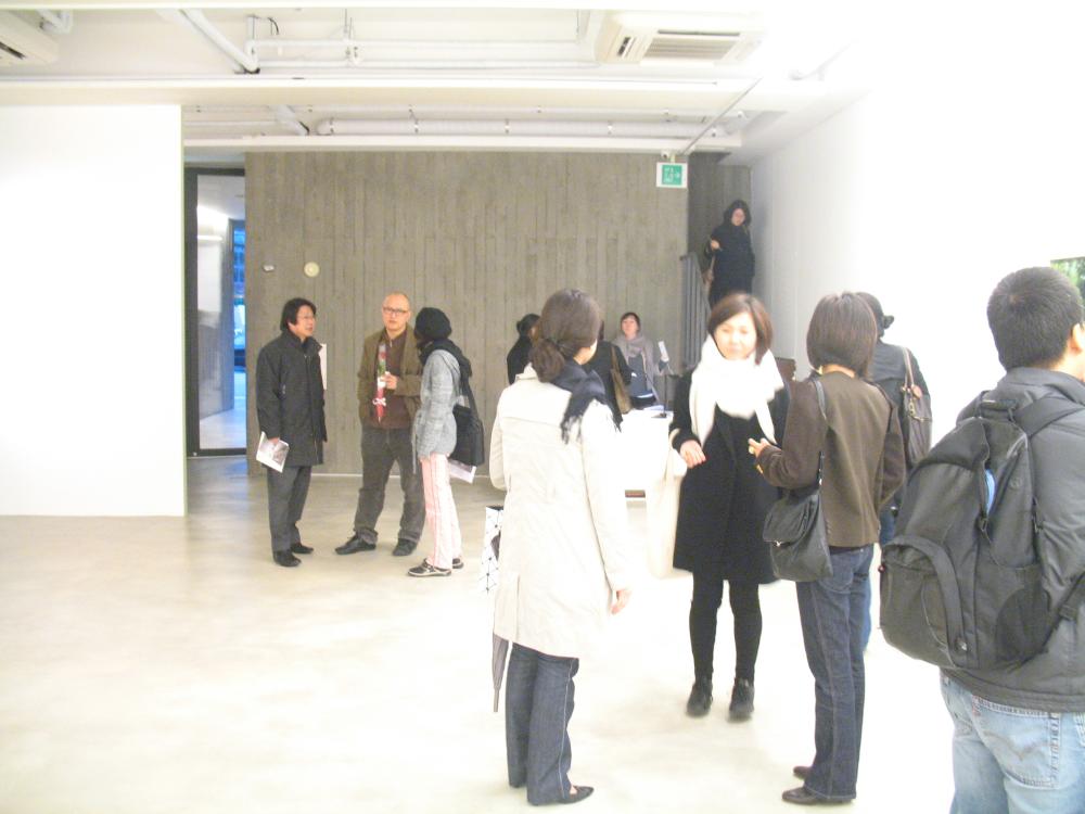 2009년 강홍구 개인전 《사라지다：은평뉴타운에 관한 어떤 기록》 개막식 사진파일
