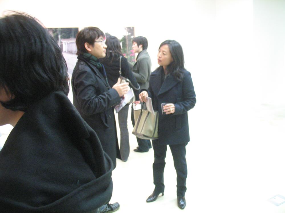 2009년 강홍구 개인전 《사라지다：은평뉴타운에 관한 어떤 기록》 개막식 사진파일