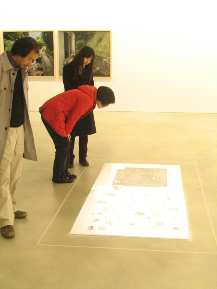 2009년 강홍구 개인전 《사라지다：은평뉴타운에 관한 어떤 기록》 개막식 사진파일