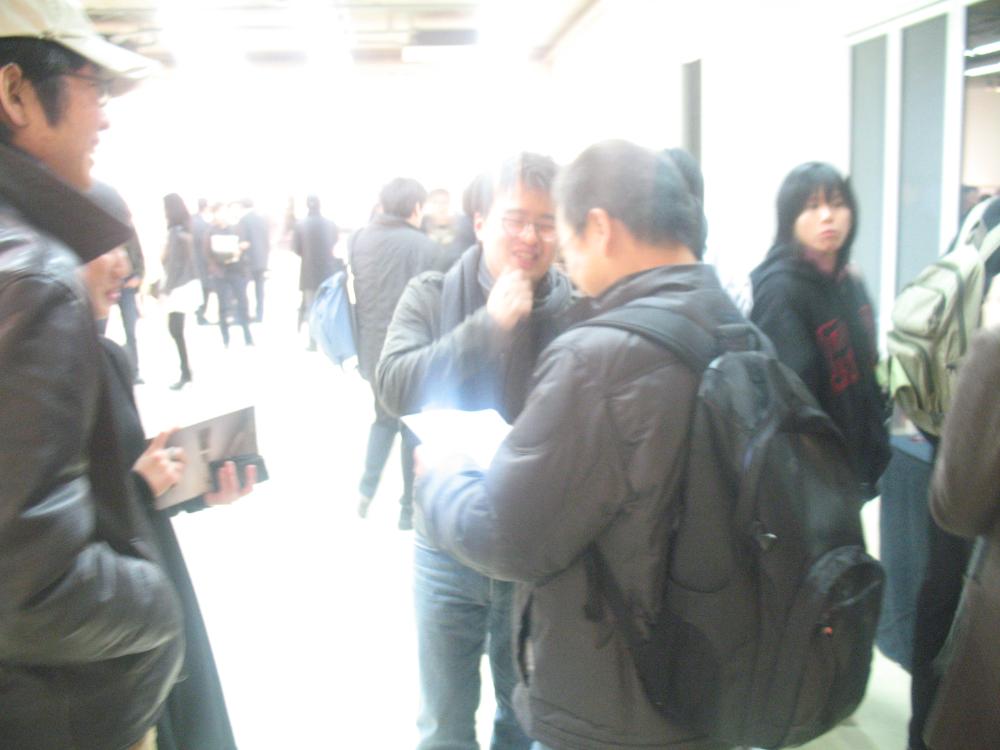 2009년 강홍구 개인전 《사라지다：은평뉴타운에 관한 어떤 기록》 개막식 사진파일