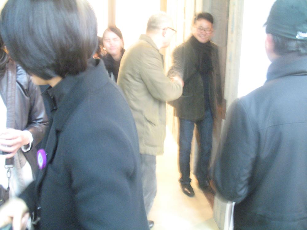 2009년 강홍구 개인전 《사라지다：은평뉴타운에 관한 어떤 기록》 개막식 사진파일