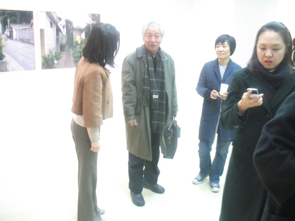 2009년 강홍구 개인전 《사라지다：은평뉴타운에 관한 어떤 기록》 개막식 사진파일