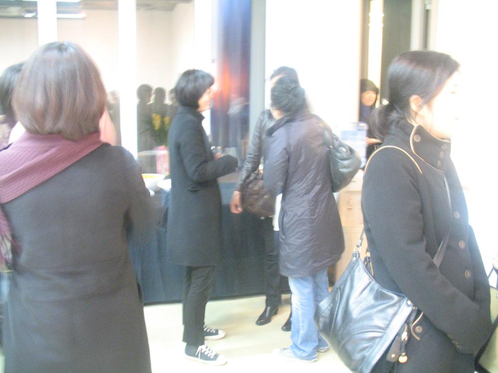 2009년 강홍구 개인전 《사라지다：은평뉴타운에 관한 어떤 기록》 개막식 사진파일