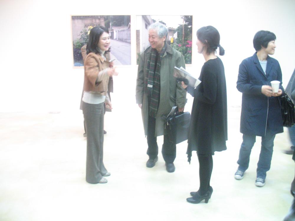 2009년 강홍구 개인전 《사라지다：은평뉴타운에 관한 어떤 기록》 개막식 사진파일