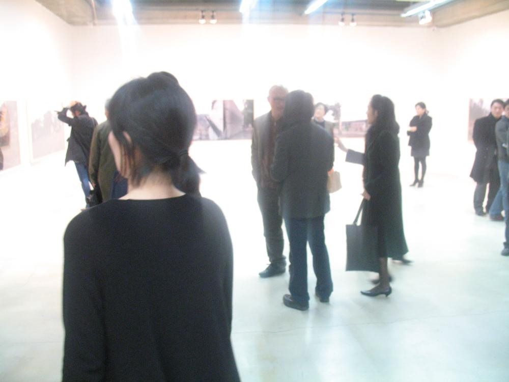 2009년 강홍구 개인전 《사라지다：은평뉴타운에 관한 어떤 기록》 개막식 사진파일