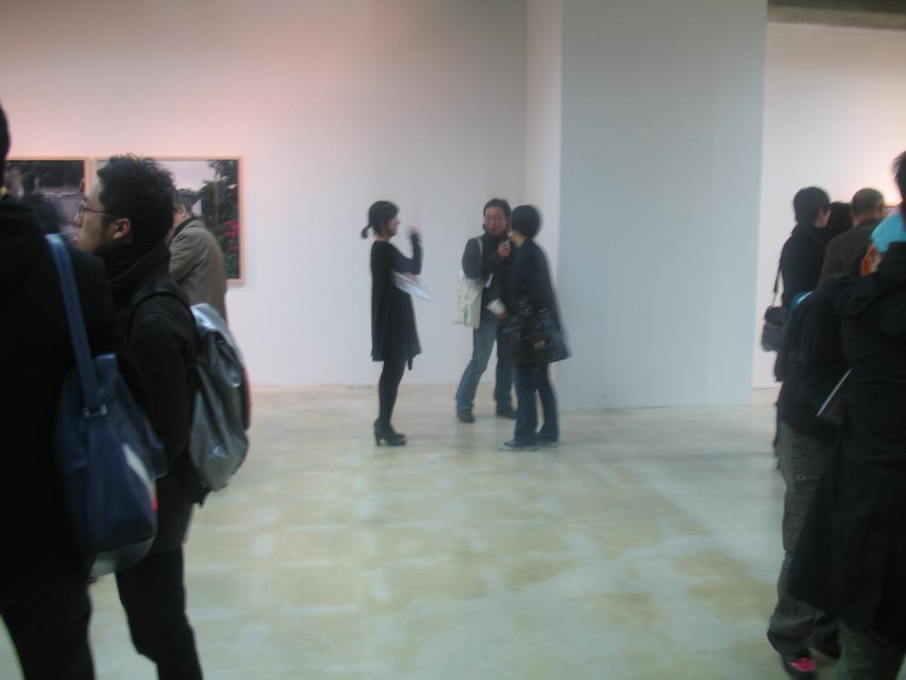 2009년 강홍구 개인전 《사라지다：은평뉴타운에 관한 어떤 기록》 개막식 사진파일