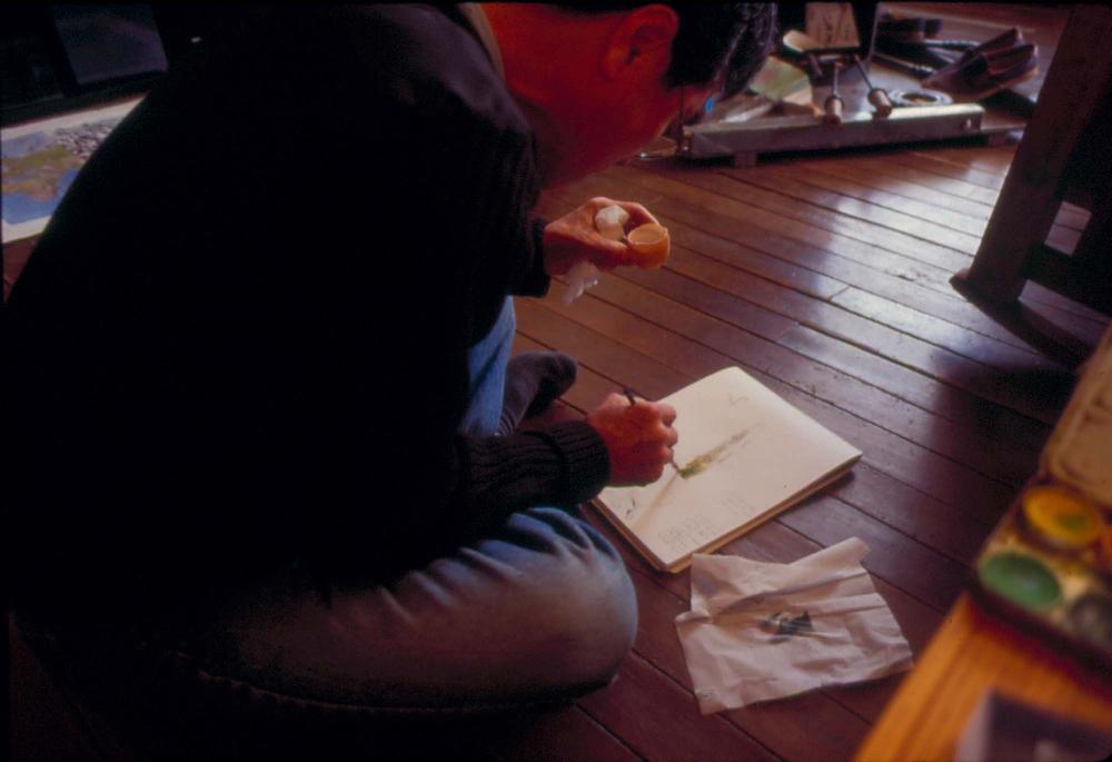 1989년부터 1996년까지 작업 중인 김차섭 사진 2