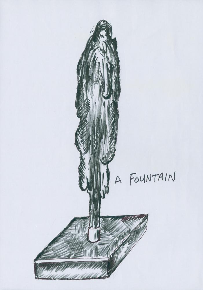 〈The Fountain - no.7〉 제작을 위한 스케치 3