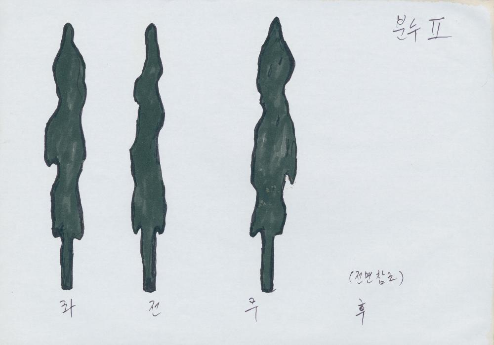 〈The Fountain - no.7〉 제작을 위한 스케치 7