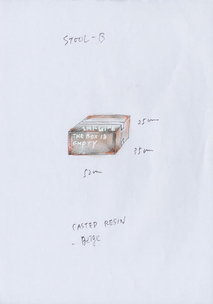 2011 〈Stairs Construction-Soapbox〉 스툴B 아이디어 스케치 1
