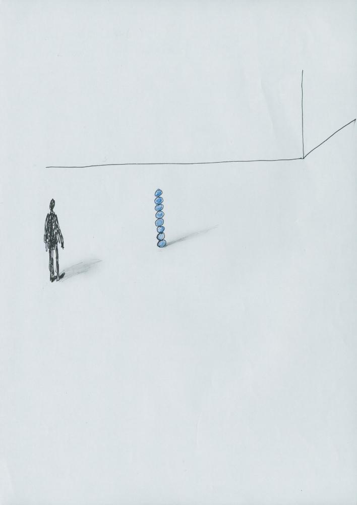 2014년 〈Material〉 구상 스케치 3