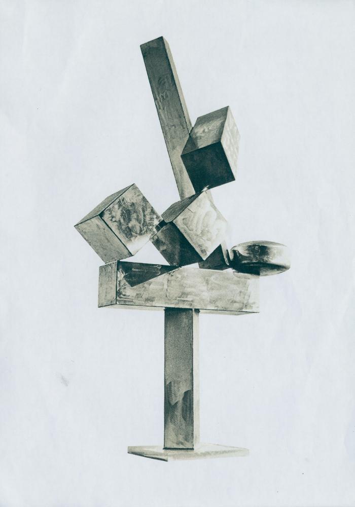2017년 〈A Study on Slanted & Hyperbolic Constitution-Cubi XIX of David Smith〉 제작 자료 3
