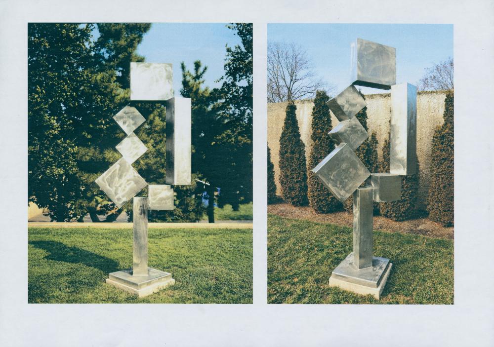 2017년 〈A Study on Slanted & Hyperbolic Constitution-Cubi XIX of David Smith〉 제작 자료 4