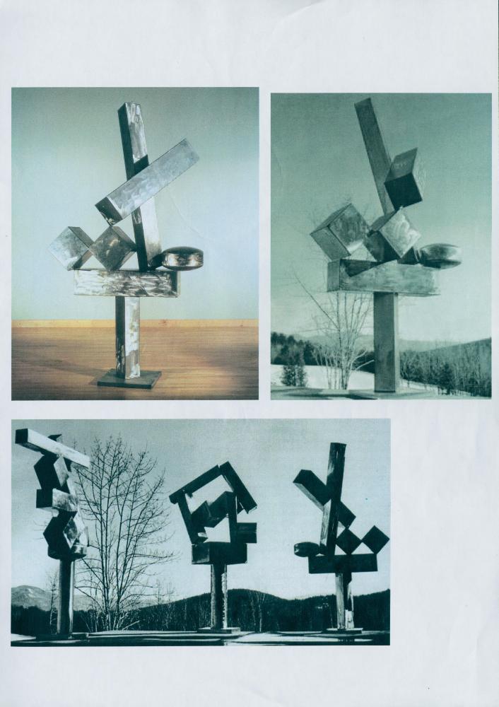 2017년 〈A Study on Slanted & Hyperbolic Constitution-Cubi XIX of David Smith〉 제작 자료 6