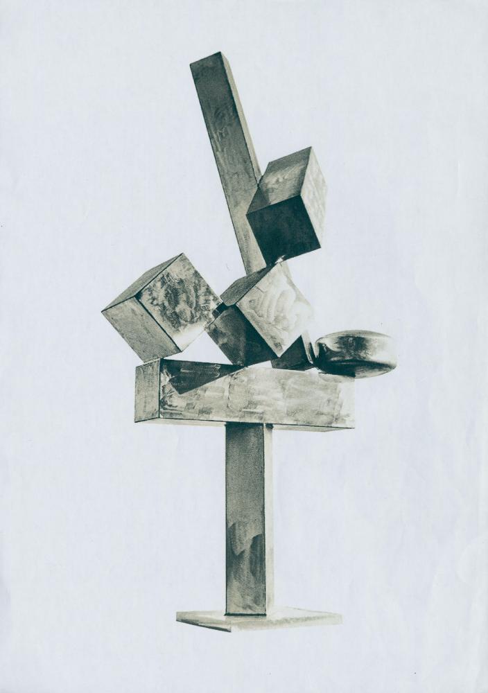 2017년 〈A Study on Slanted & Hyperbolic Constitution-Cubi XIX of David Smith〉 제작 자료 8