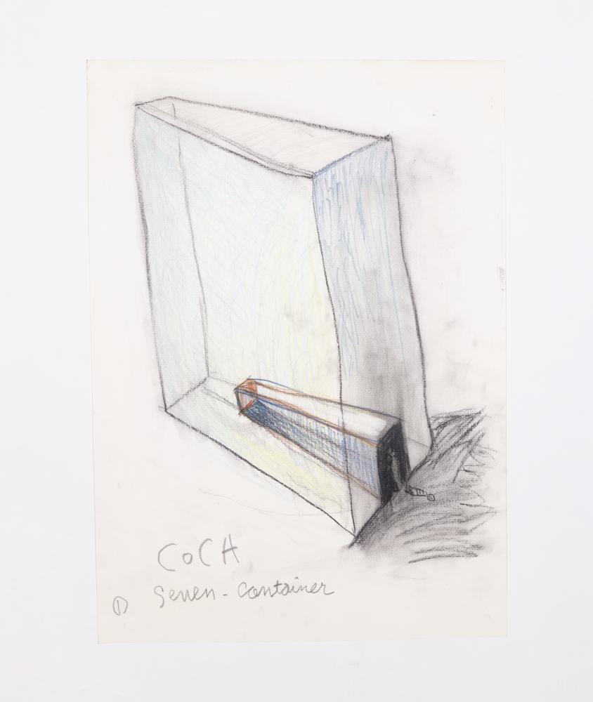 COCA 프로젝트를 위한 〈Seven-Container〉와 인물이 있는 그림 1