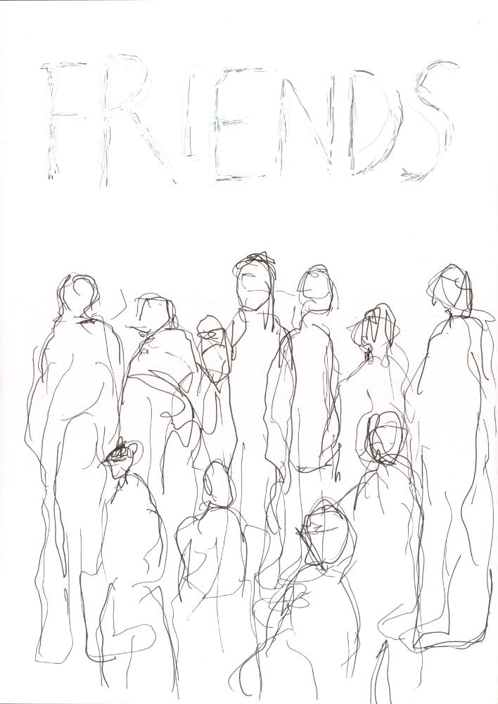Friends 드로잉 1