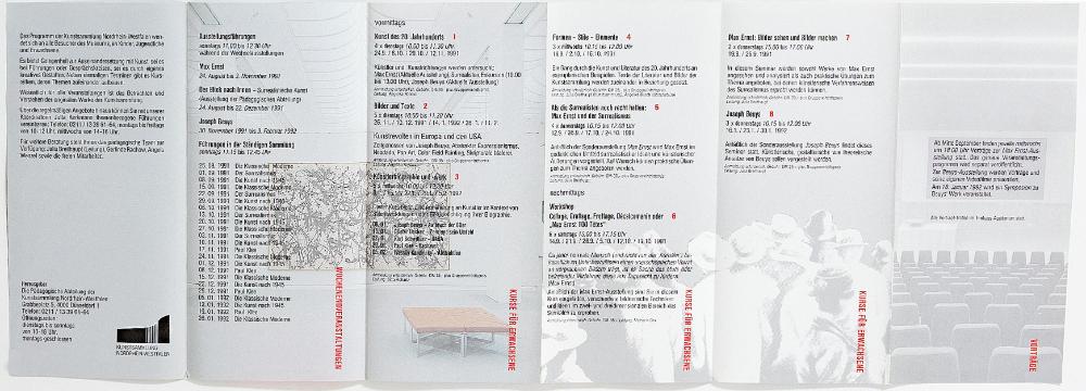 독일 유학 시절에 수집한 인쇄물 5