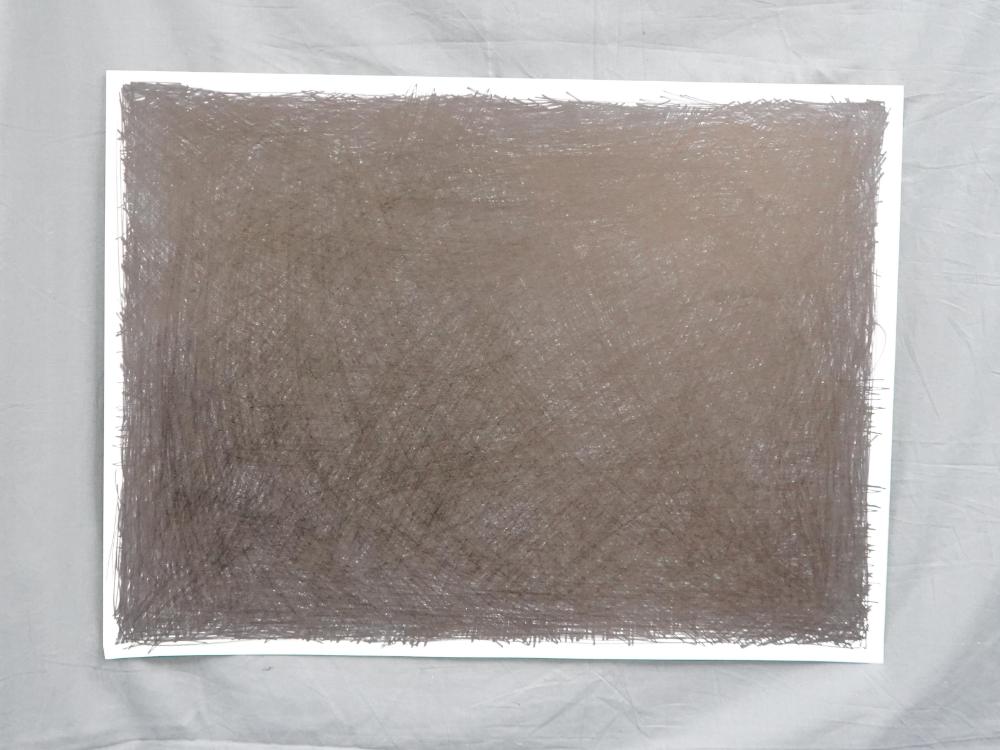 〈Untitled (black drawings)〉 시리즈 8