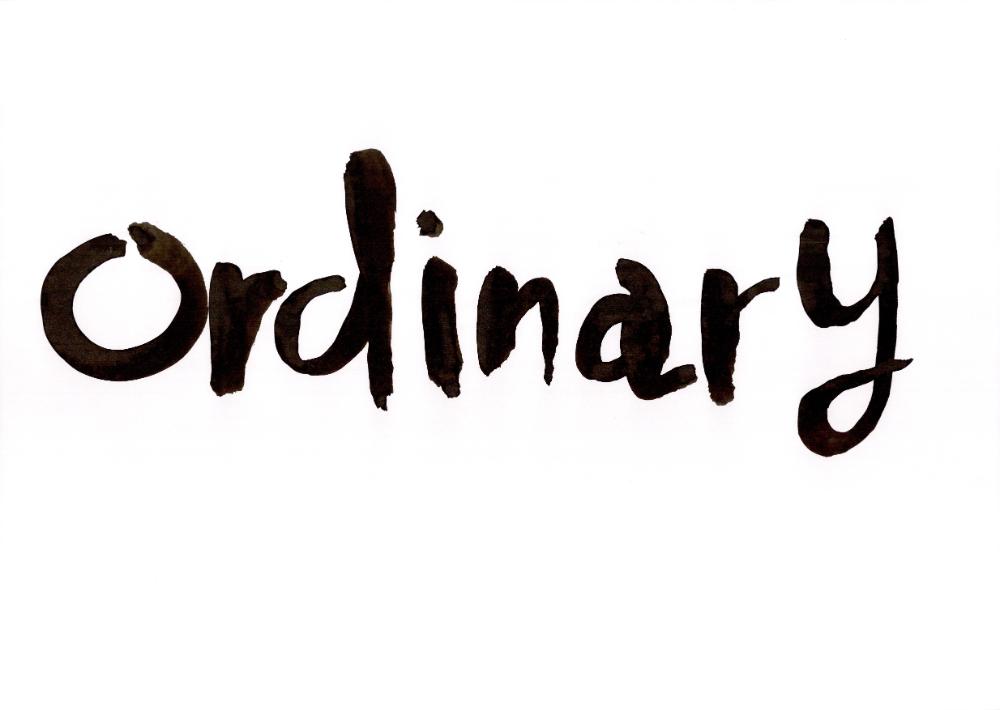 Ordinary strangers 손글씨 1