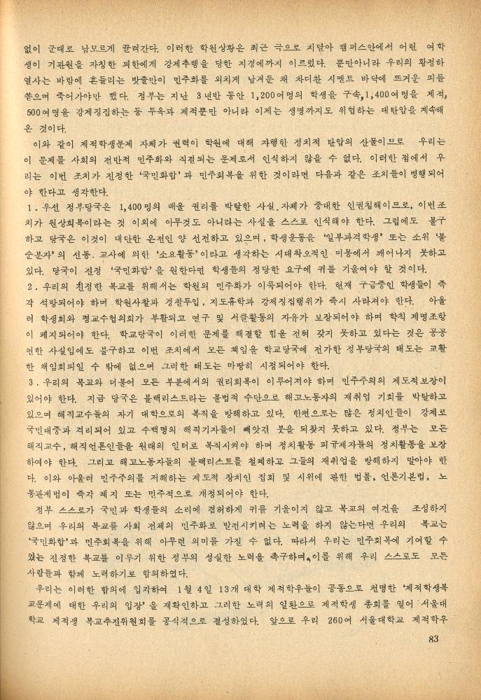 1985년 『민중미술과 함께 보는 80년대 민중·민주운동 자료집(Ⅱ)』