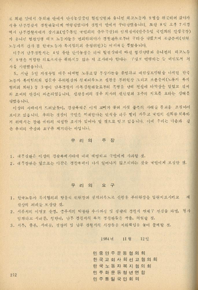 1985년 『민중미술과 함께 보는 80년대 민중·민주운동 자료집(Ⅱ)』