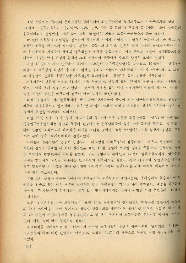 1985년 『민중미술과 함께 보는 80년대 민중·민주운동 자료집(Ⅱ)』