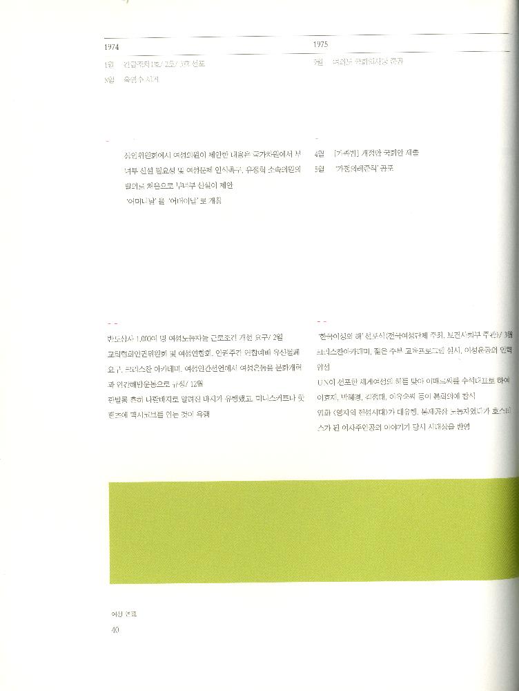 2008년 여성부 건국60주년 기념 《여성60년사, 그 삶의 발자취》 도록