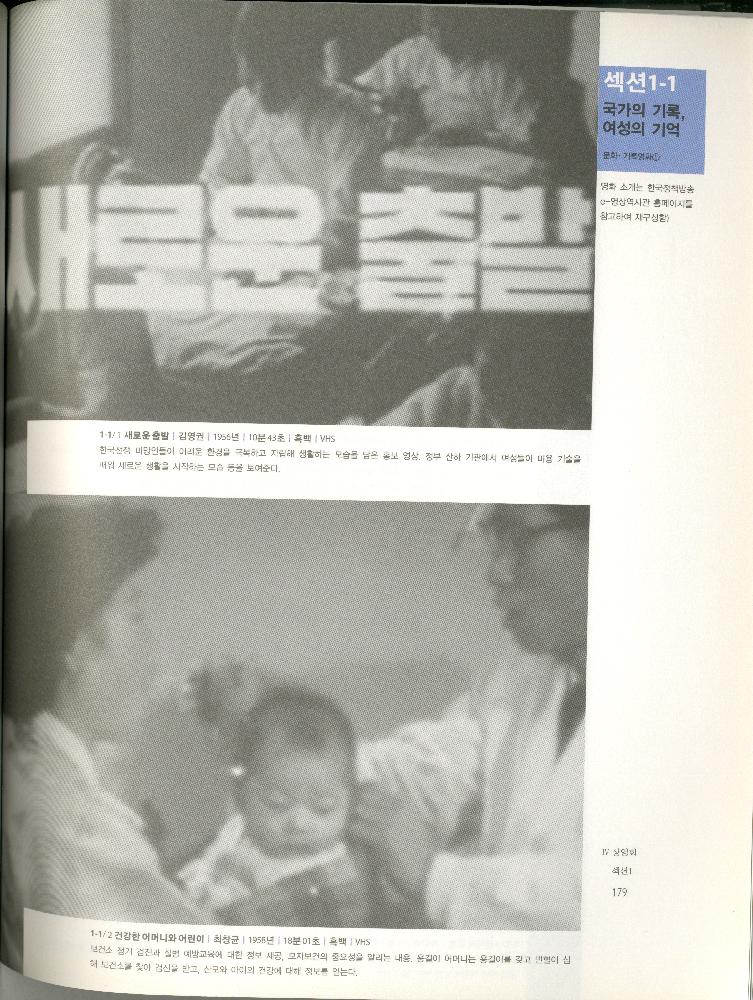 2008년 여성부 건국60주년 기념 《여성60년사, 그 삶의 발자취》 도록