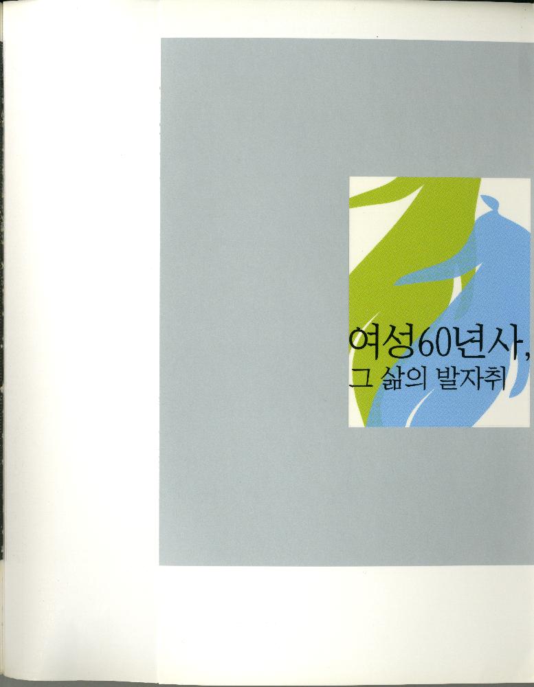 2008년 여성부 건국60주년 기념 《여성60년사, 그 삶의 발자취》 도록