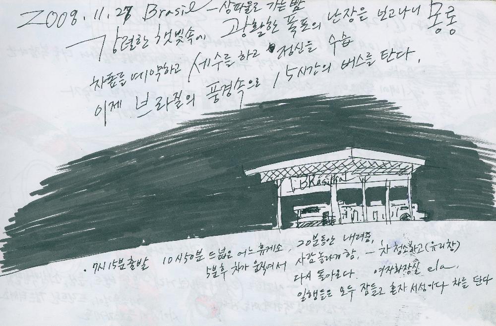 2007년 정정엽 여행노트: 칠레, 아르헨티나, 우루과이, 브라질, 남아프리카 공화국,