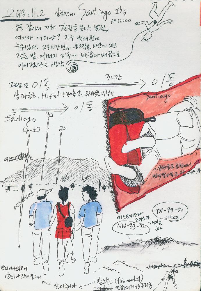 2008년 정정엽 여행노트: 칠레, 아르헨티나 5