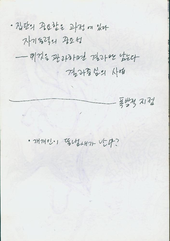 2008년 정정엽 여행노트: 칠레, 아르헨티나