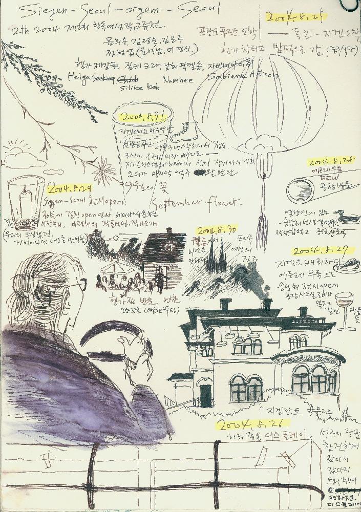 2004년 정정엽 여행노트: 독일 지겐 6